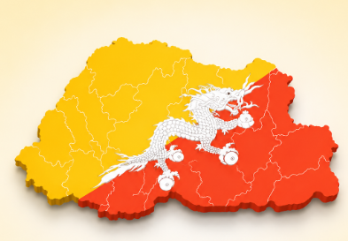 Bhutan Map